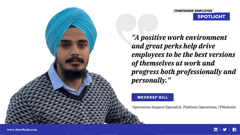 Meet our Team: Employee Spotlight - Mehdeep Gill